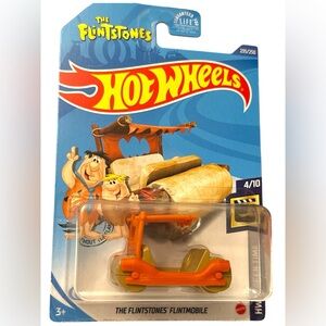 NWT Hot Wheels - The Flintstones Flintmobile